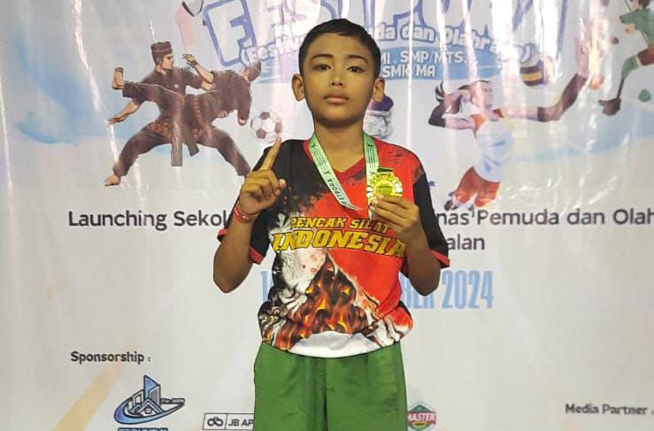 Siswa SD MUDABA Sukses Raih Juara 1 Cabor Pencak Silat Seni Tunggal se-Kabupaten Bangkalan